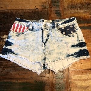 american flag shorts